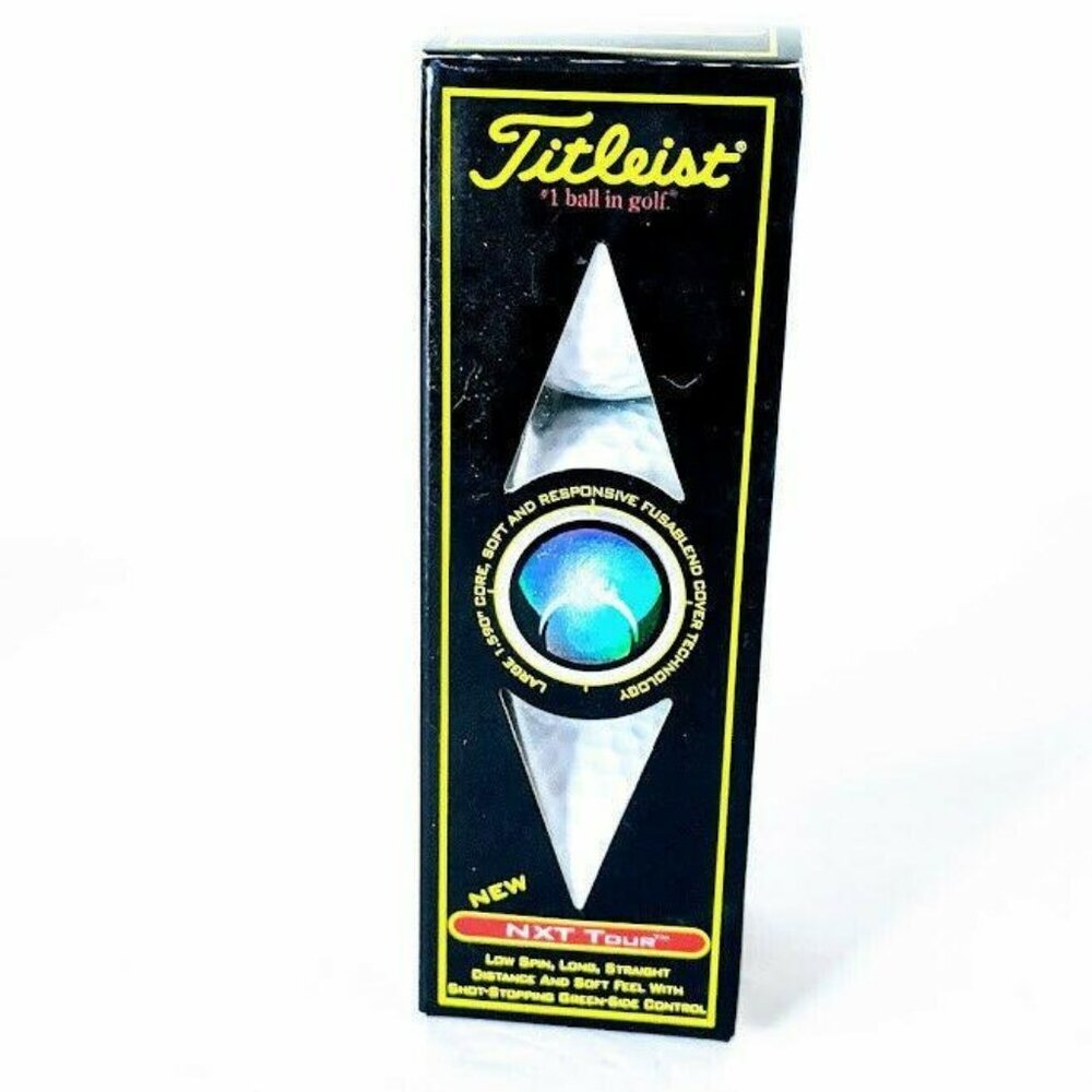 Titleist NXT Tour 3 Ball Pack New Old Stock